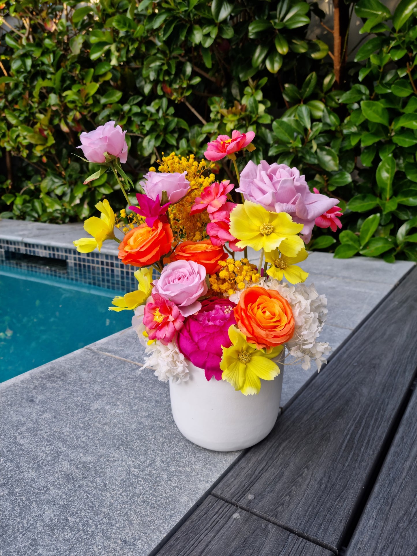 Arreglo floral frutal Tutti