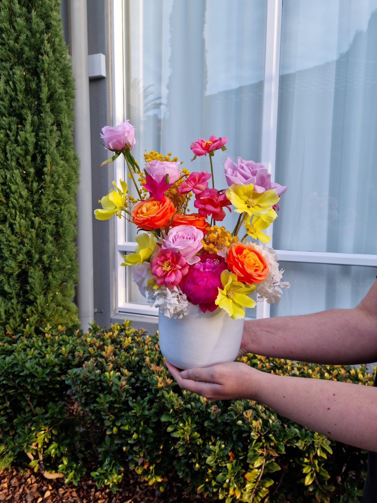 Arreglo floral frutal Tutti
