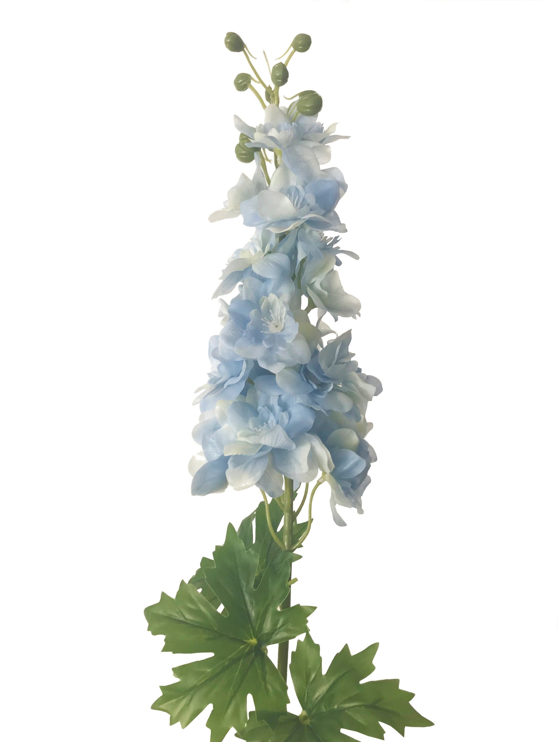 artificial delphinium light blue