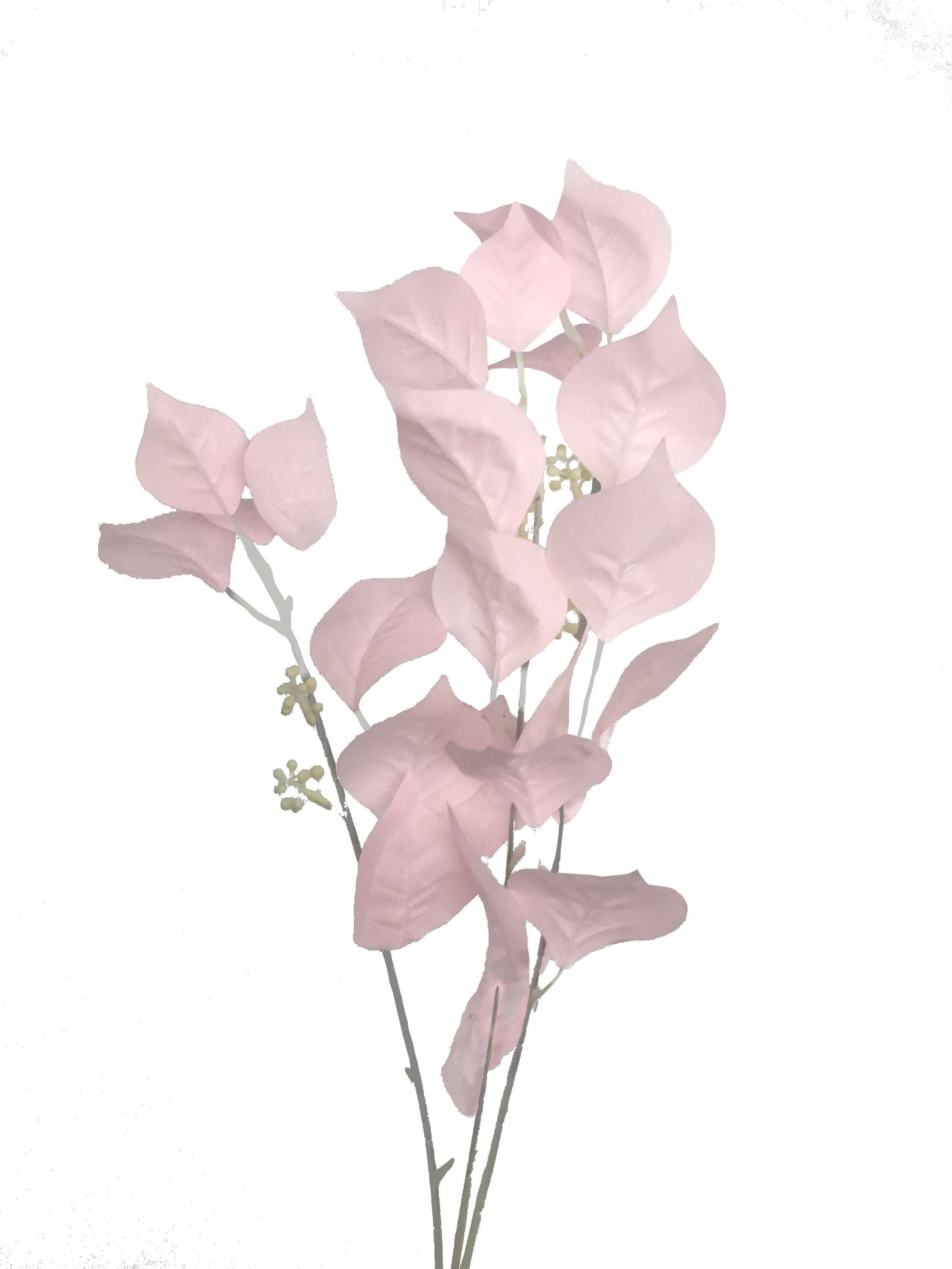 Artificial Greenery Branch foliage pink