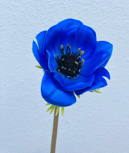 Artificial Anemone Royal Blue