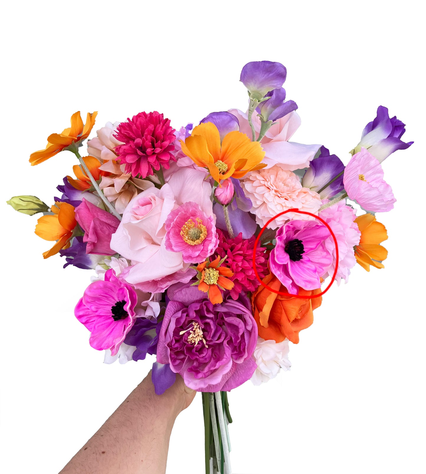 Artificial Anemone Fuchsia