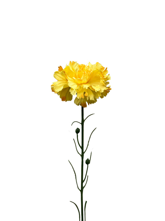 Artificial Carnation Yellow