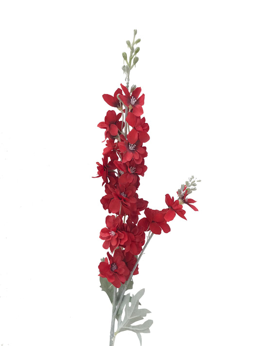 Artificial Delphinium Red
