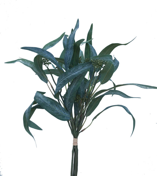 artificial eucalyptus gum bunched