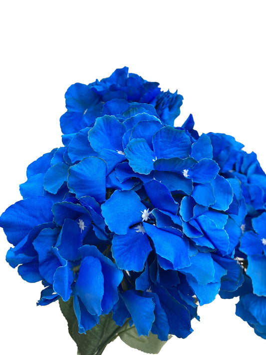 Hydrangea Bunch Royal Blue