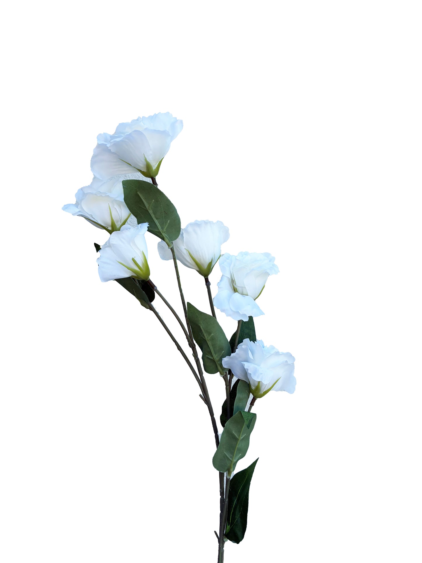 Lisianthus artificial blanco