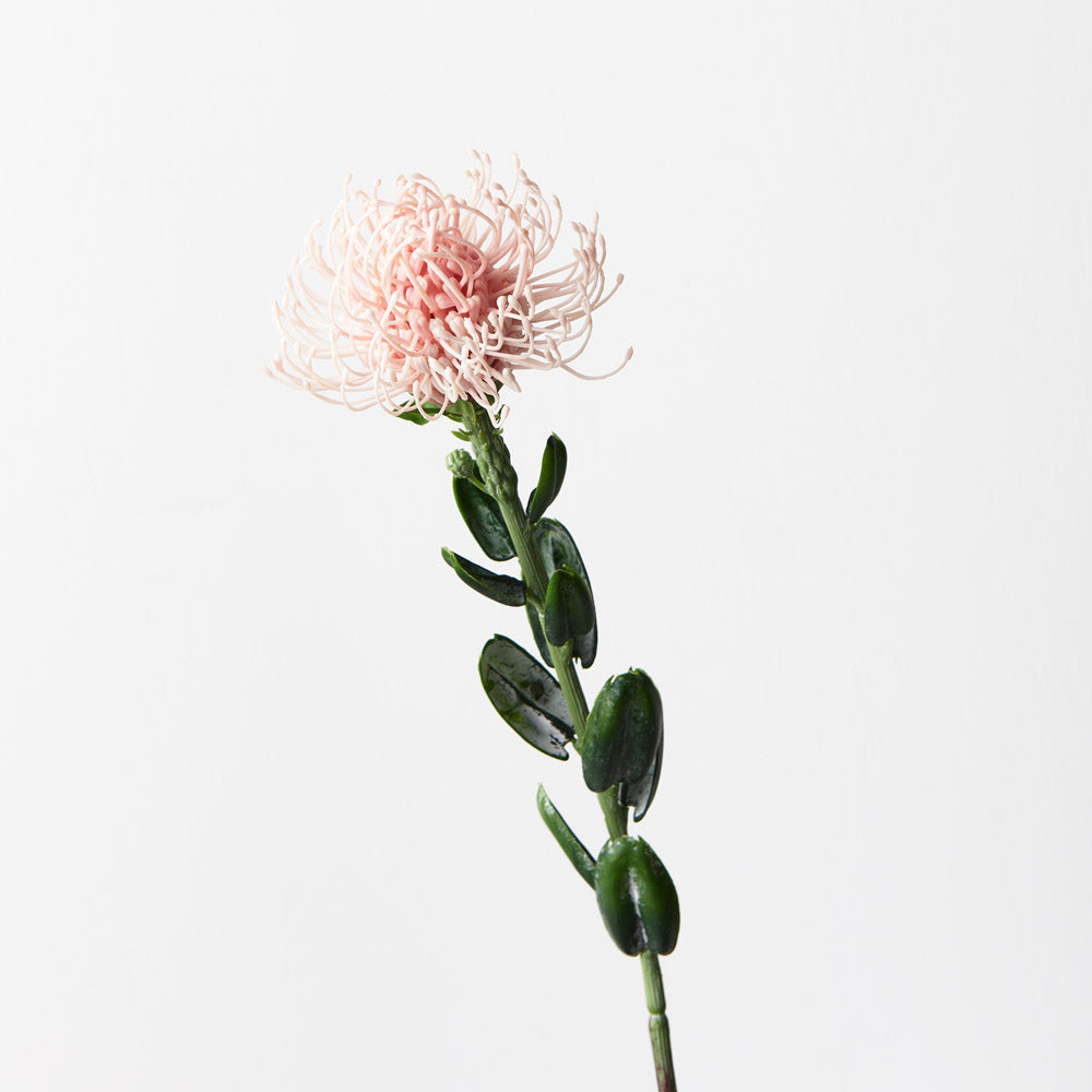 Artificial Pin Cushion Pink Protea Leucospermum