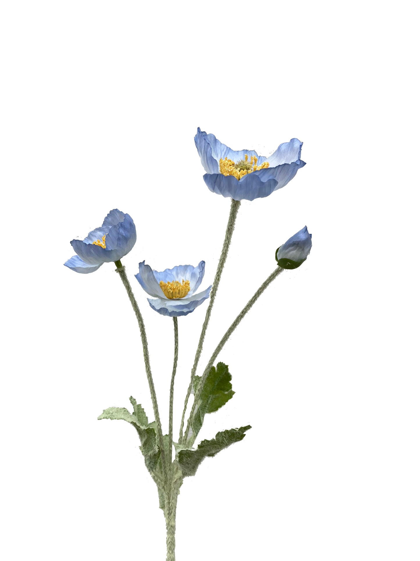 Artificial Poppy blue