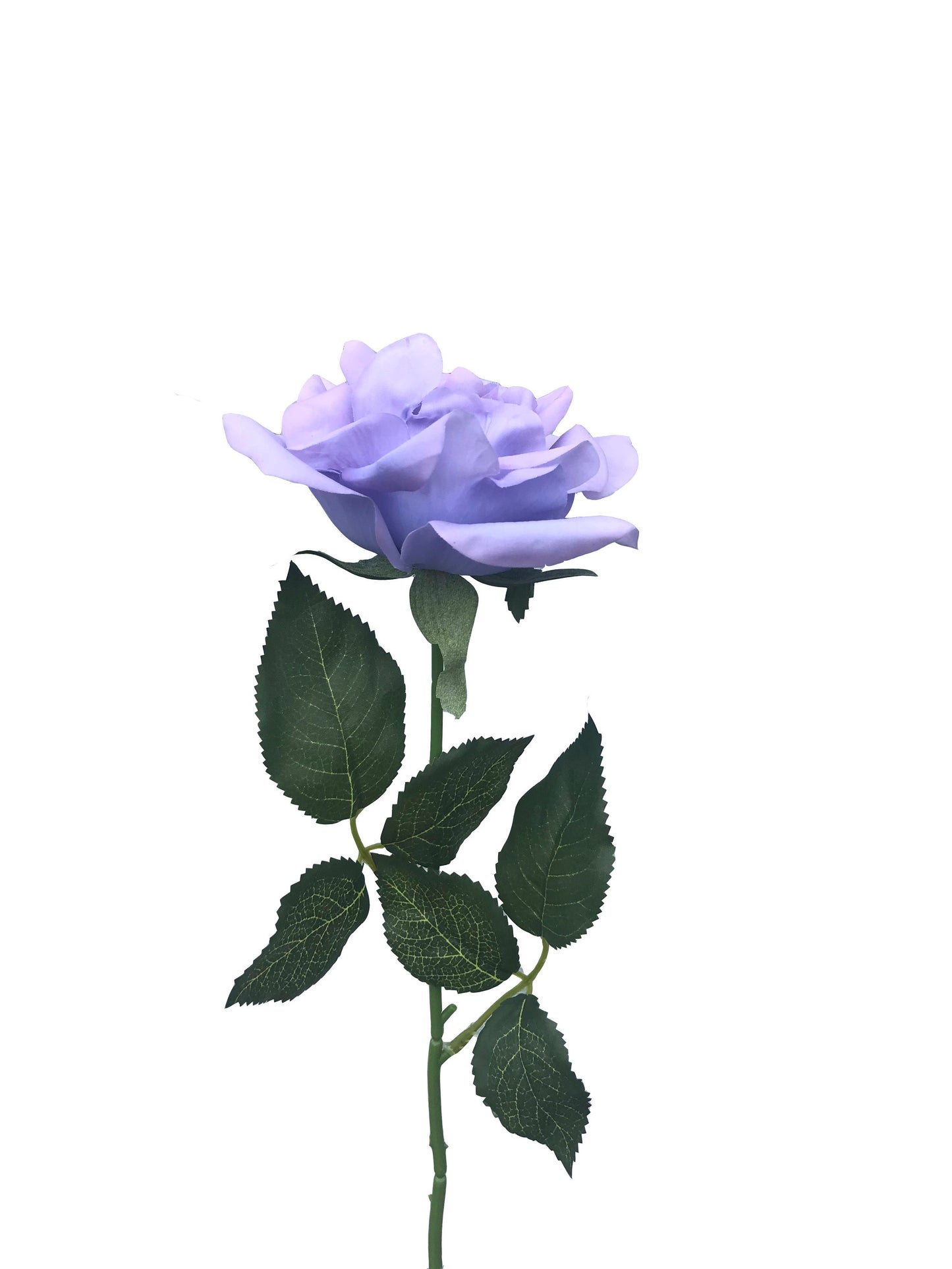 artificial real touch rose violet