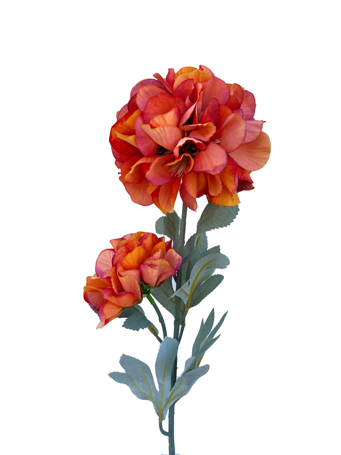 Rhododendron Artificiel Orange Sanguine