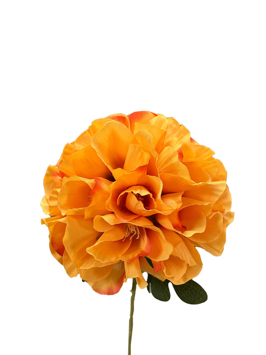 Naranja rododendro artificial