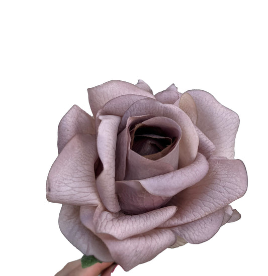 Artificial Real Touch Rose Nude short stem