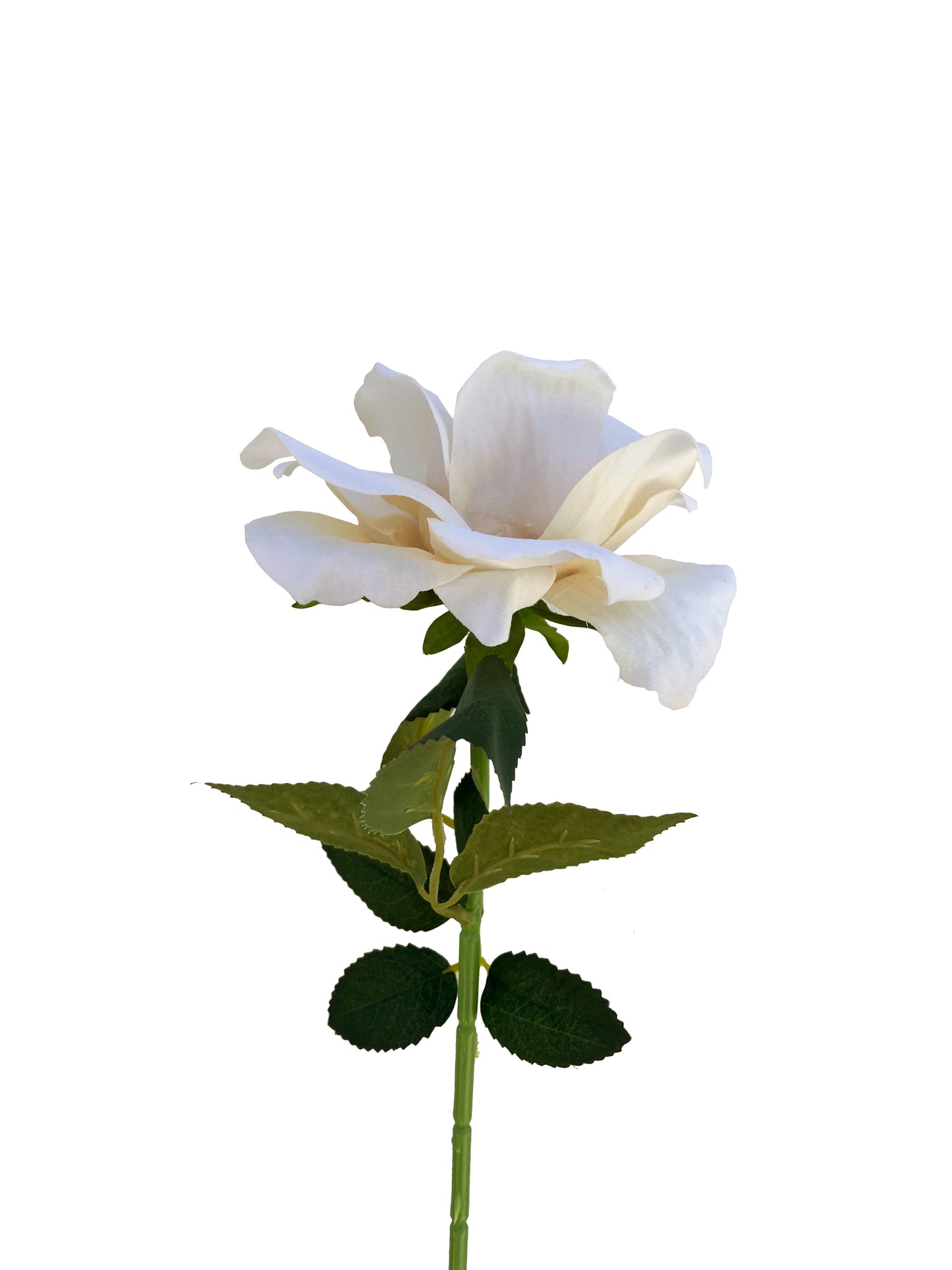 The Classic Artificial Rose Soft Yellow