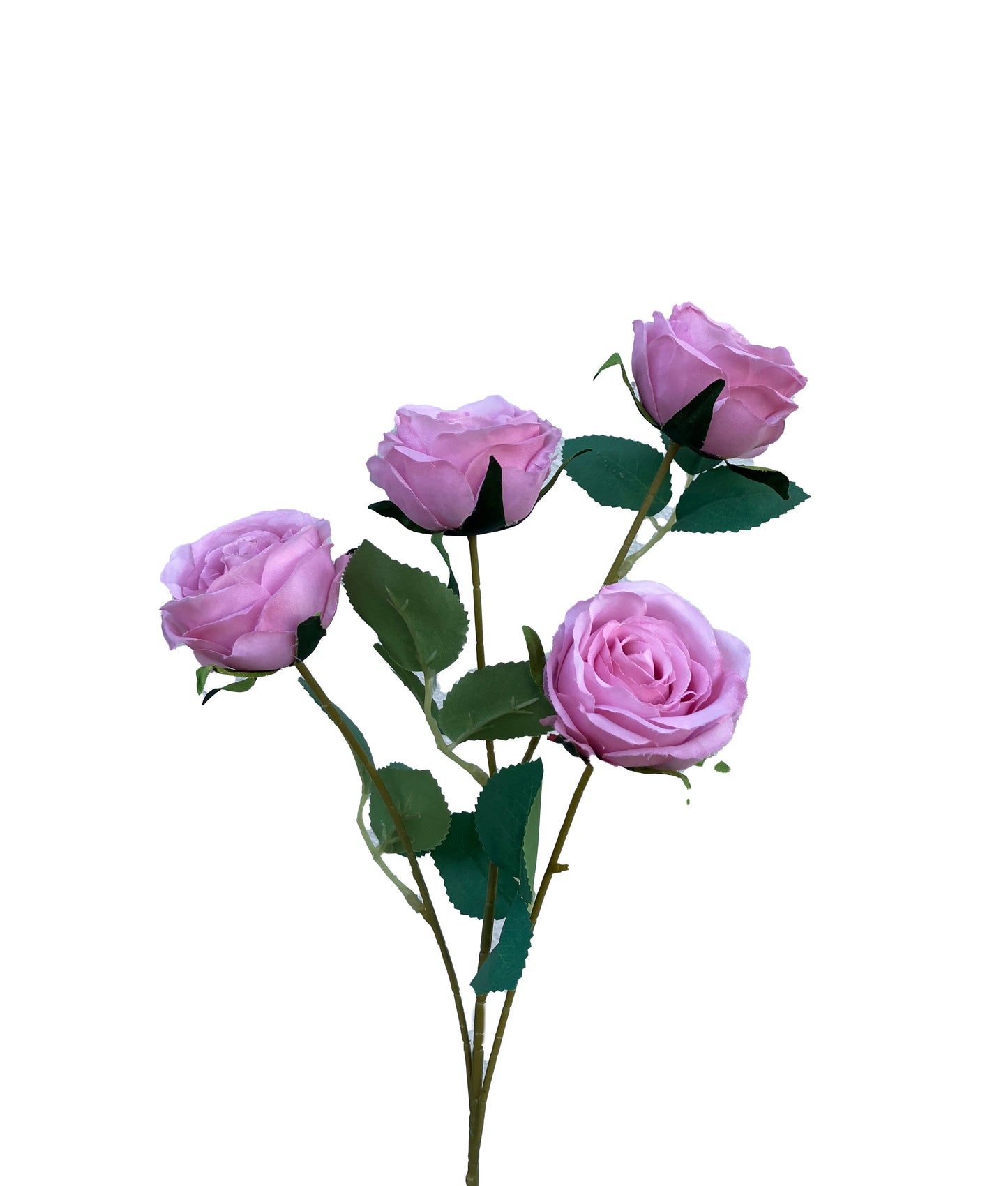 Artificial Rose Spray Pink Mauve