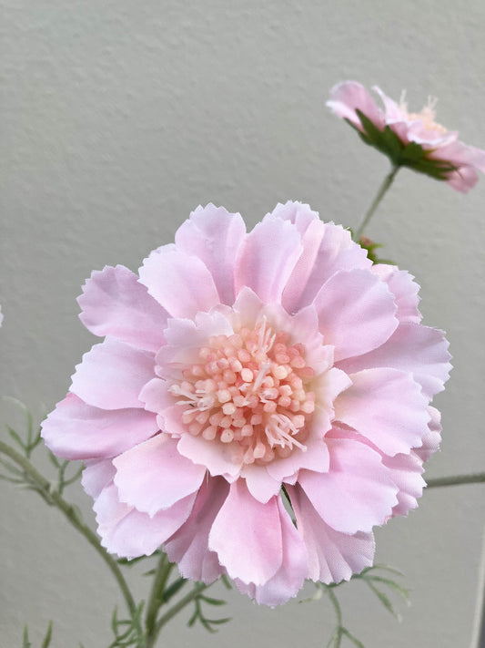 Artificial Scabiosa Spray Pink