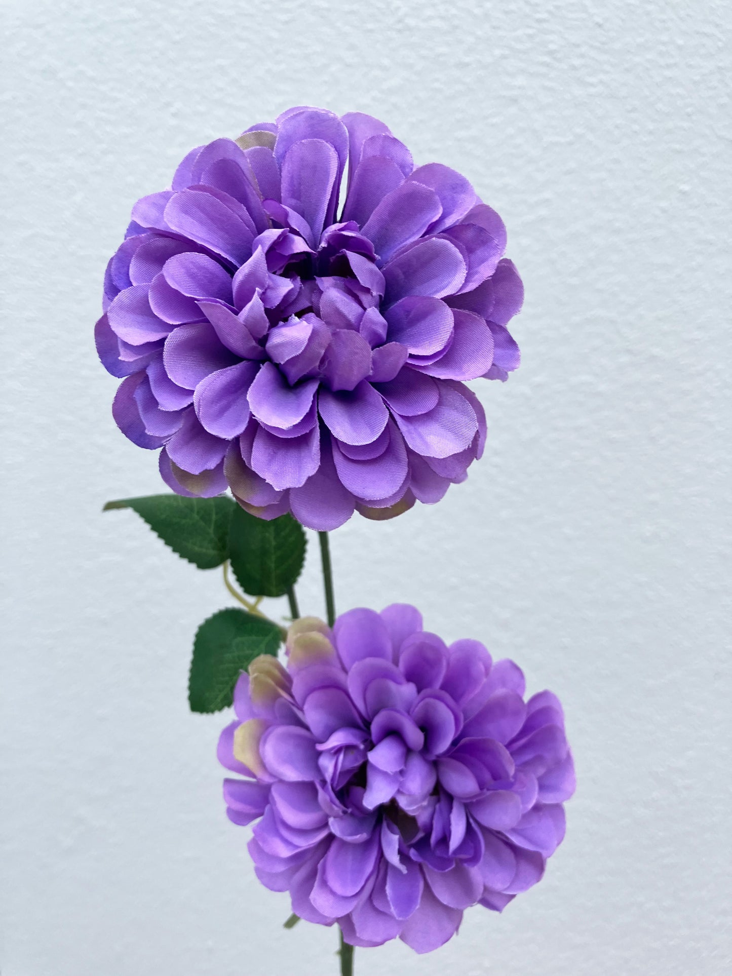 Artificial Pom Pom Dahlia Purple