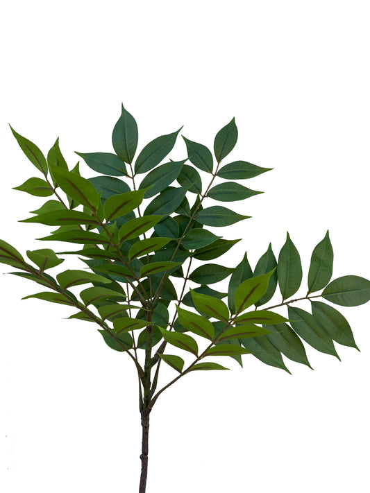 Artificial Ficus Leaf Spray