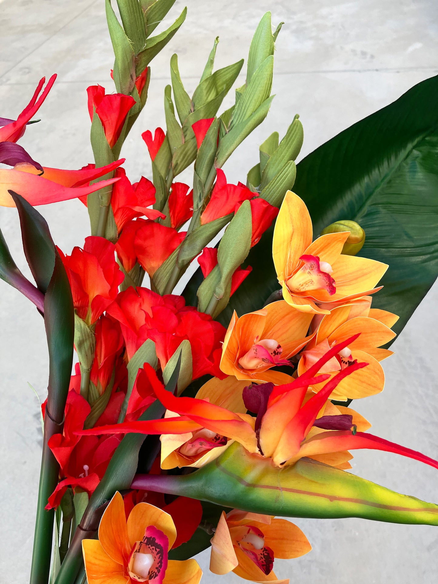 artificial tropical flowers australia