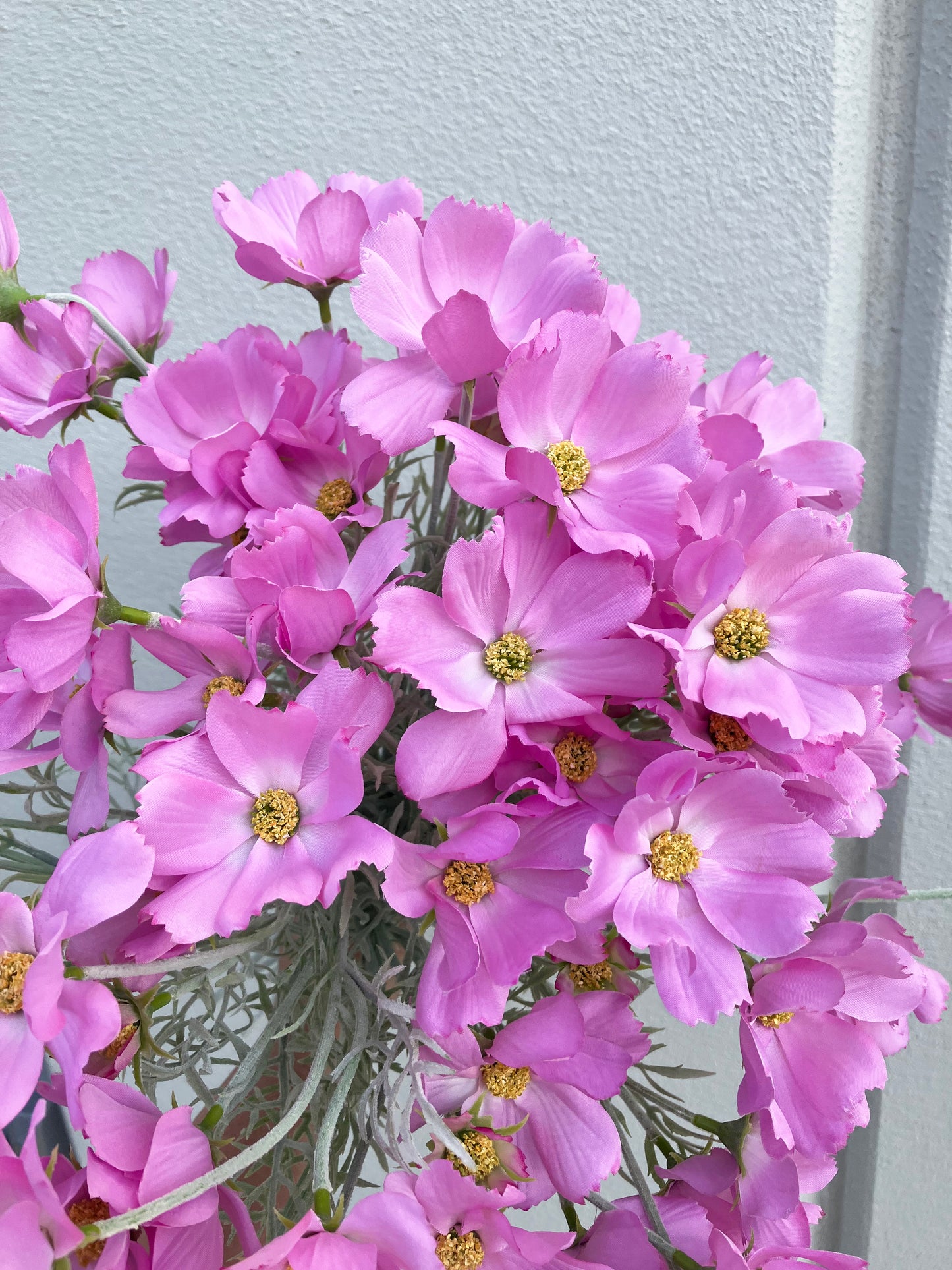 Artificial Cosmos Spray Pink