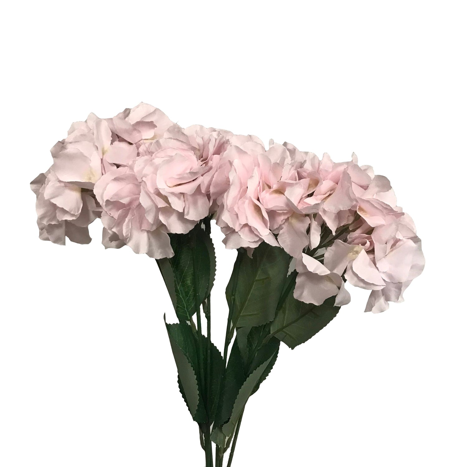 fake hydrangea bunch pink
