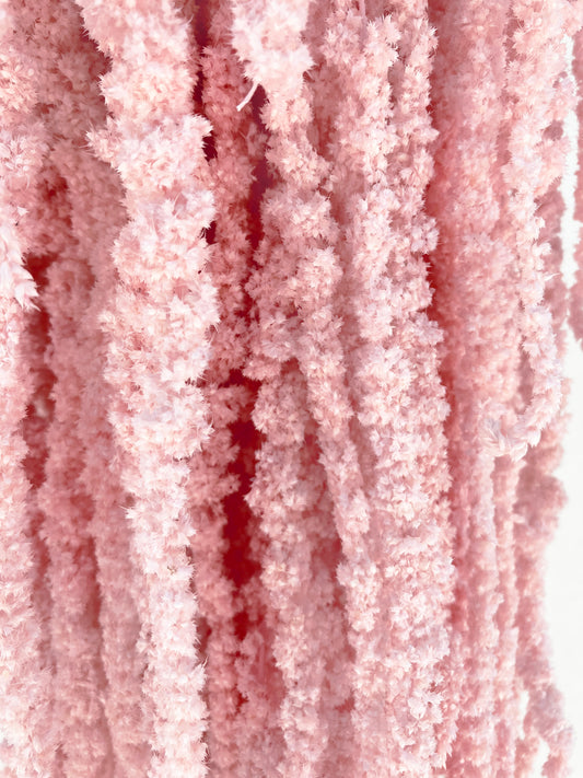 fake preserved amaranthus pink