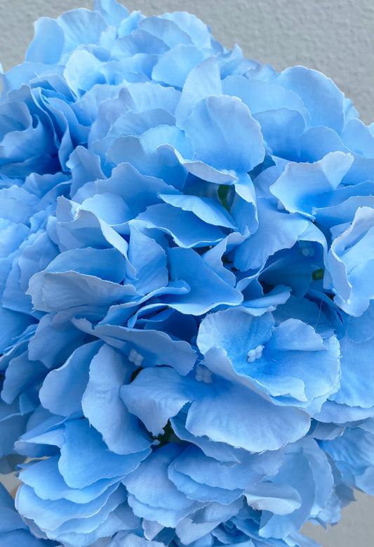Artificial Hydrangea Bunch Blue