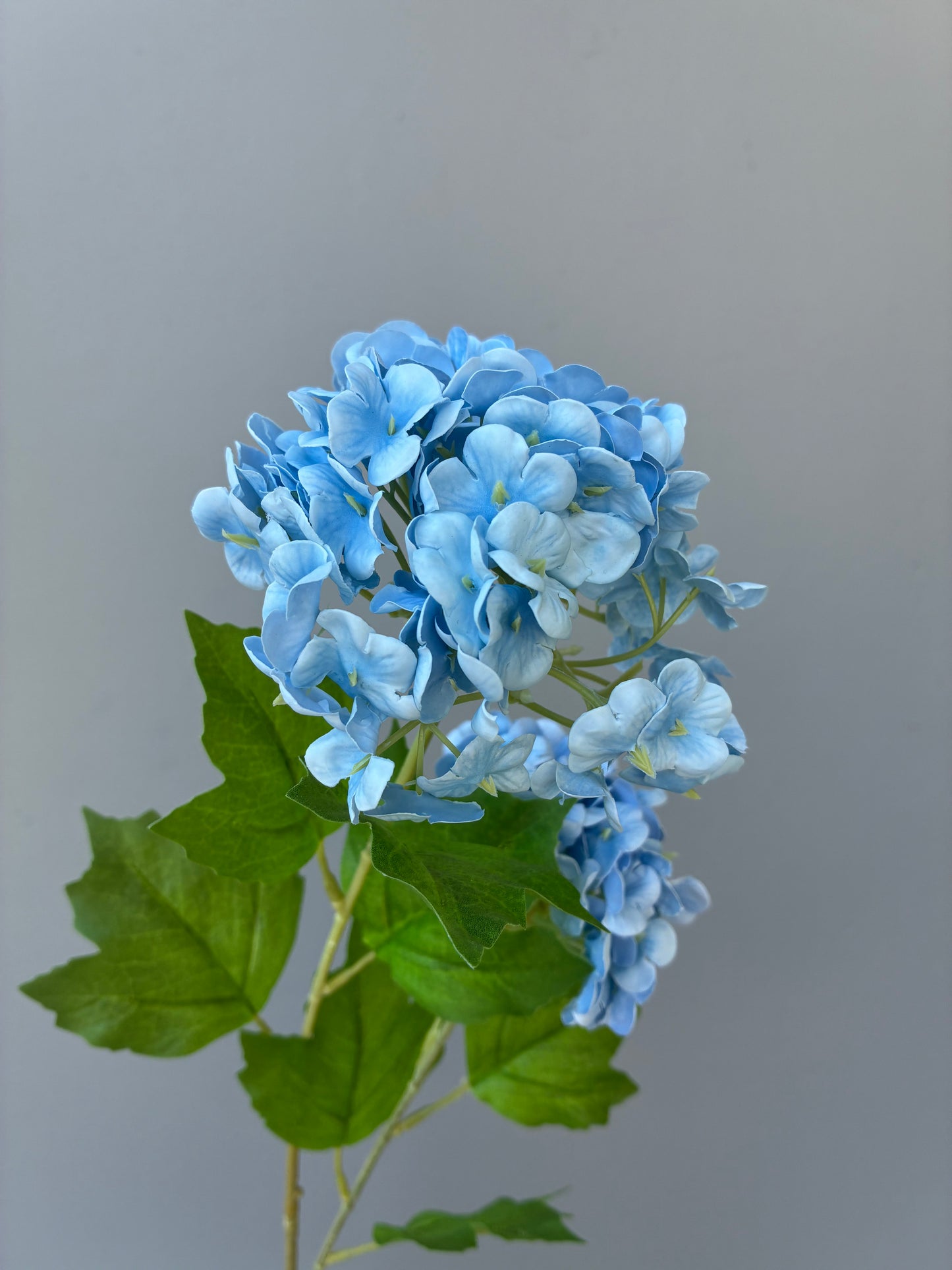Artificial Real Touch Snow Touch Hydrangea Blue