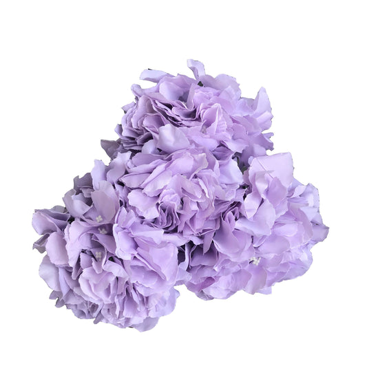 faux hydrangea bunch purple