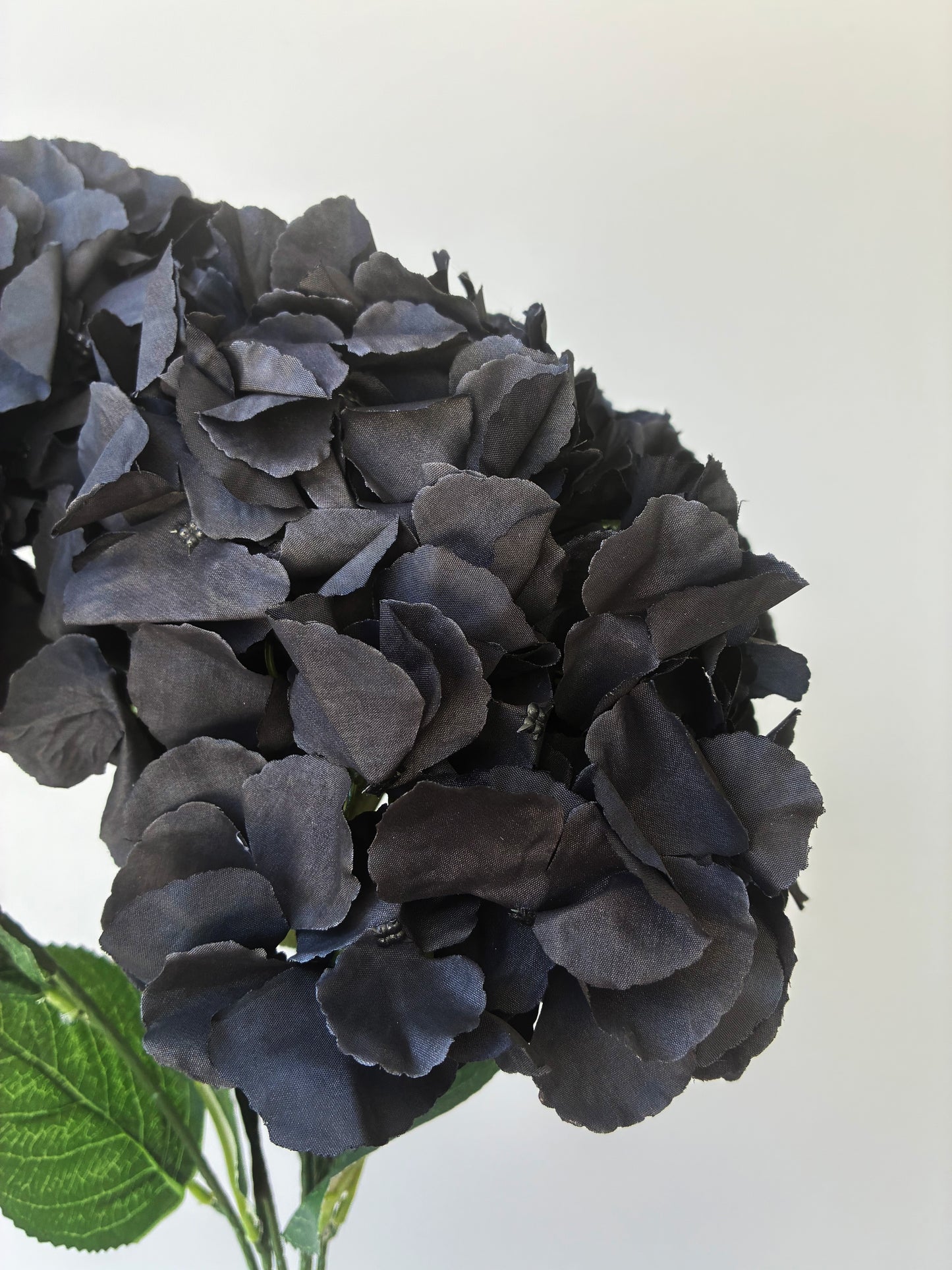 Manojo De Hortensias Artificiales Rosa Fuerte