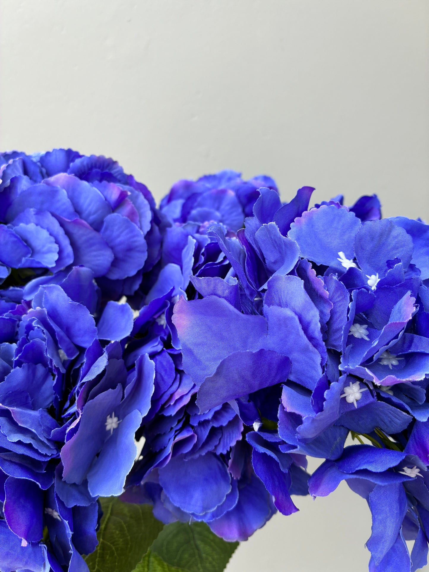 Artificial Hydrangea Bunch Puple Blue