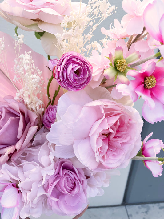 Pretty In Pink Flower Arrangement