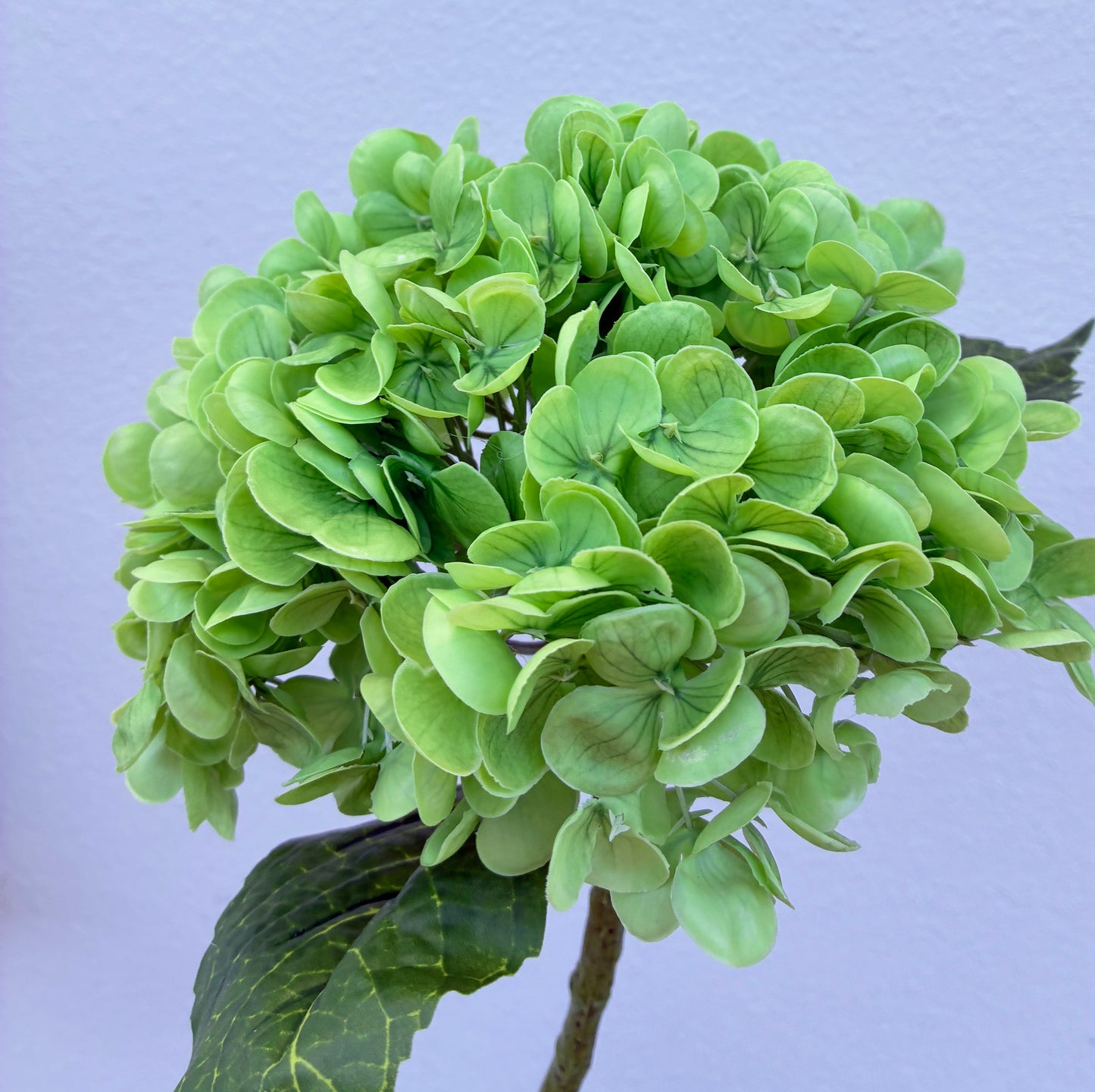 Artificial Real Touch Hydrangea Green
