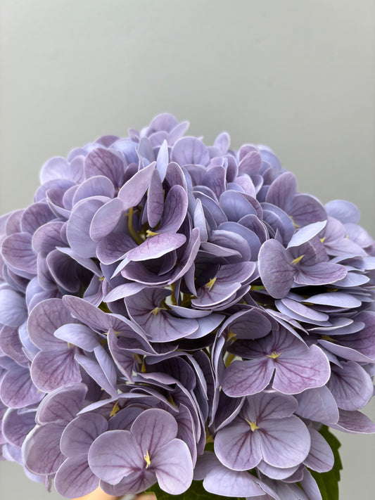 Artificial Real Touch Hydrangea Dusty Lilac