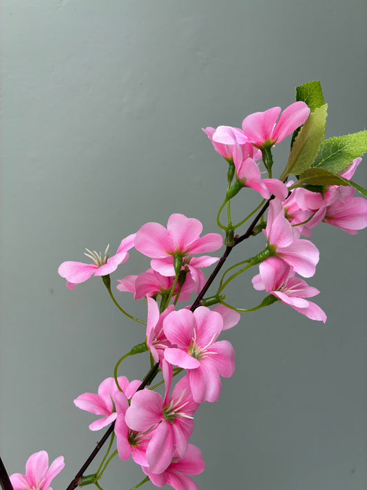 Fleur de cerisier artificielle rose