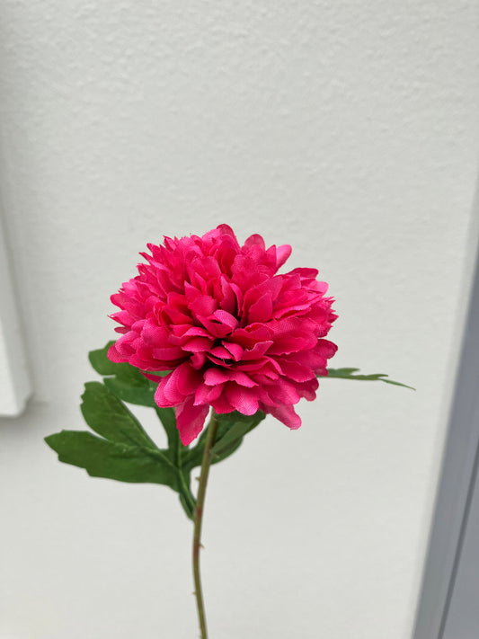 Artificial Chrysanthemum Hot Pink