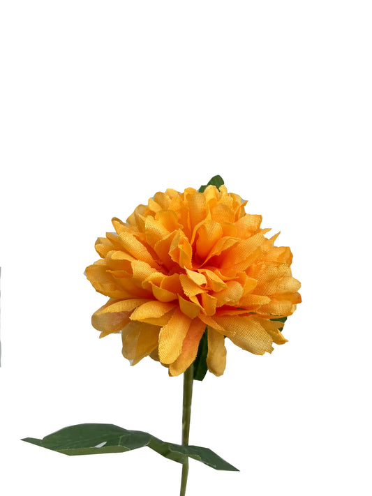 Chrysanthème Artificiel Orange