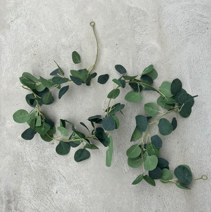    Artificial eucalyptus garland australia