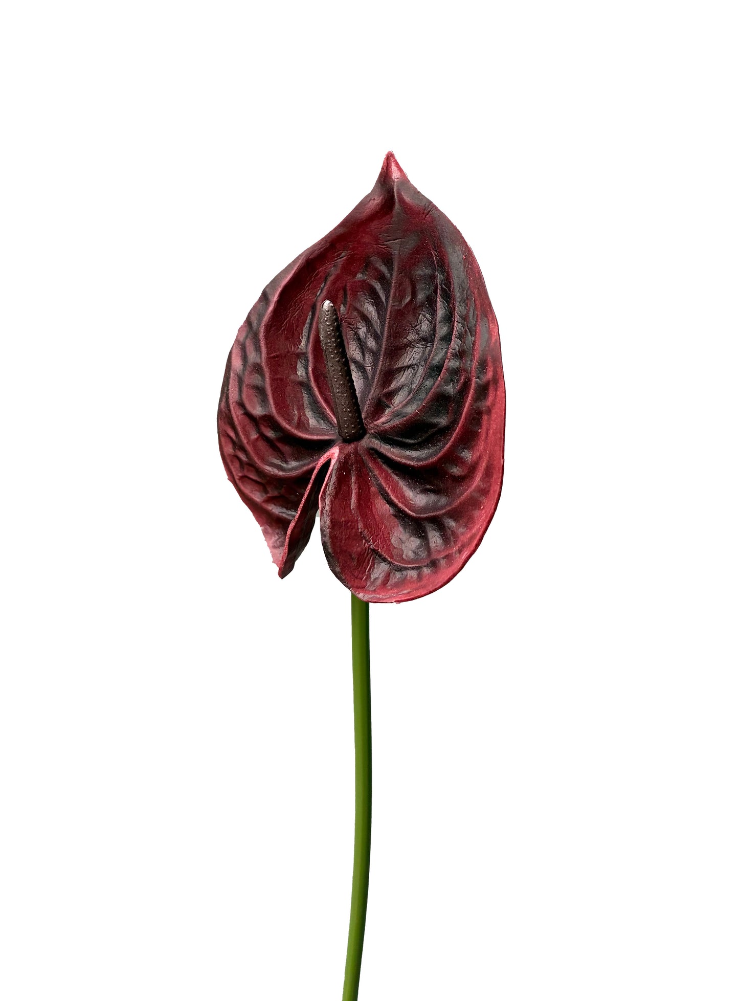 Artificial Anthurium Burgundy