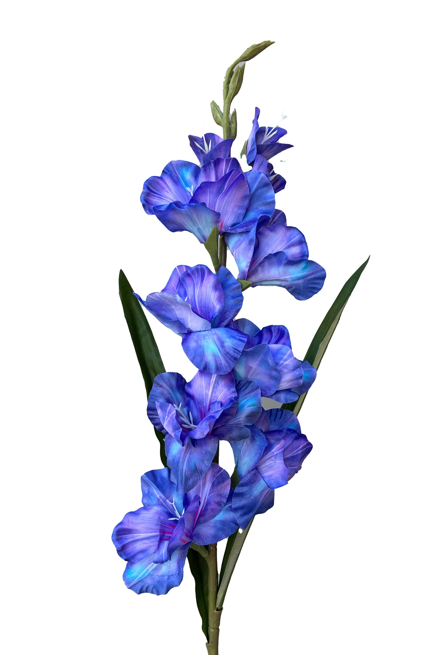 Artificial Gladiolus Blue
