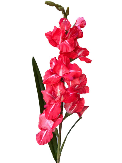 Artificial Gladiolus Red