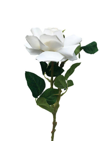    artificial aurora rose white