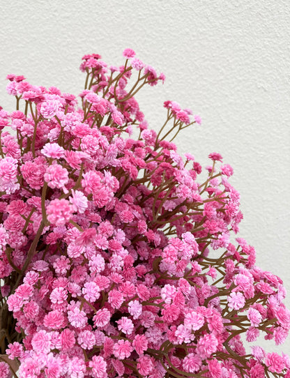 Souffle de bébé artificiel rose vif