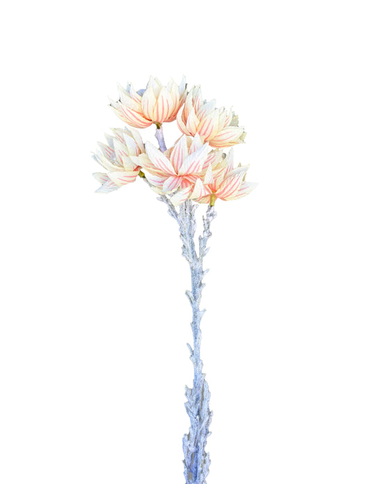 Artificial Blushing Bride Cream and Pink