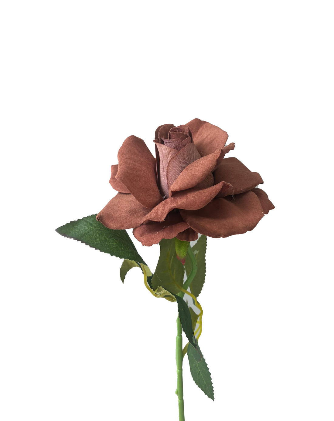 The Classic Artificial Rose Chocolate Brown – Wild Blooms