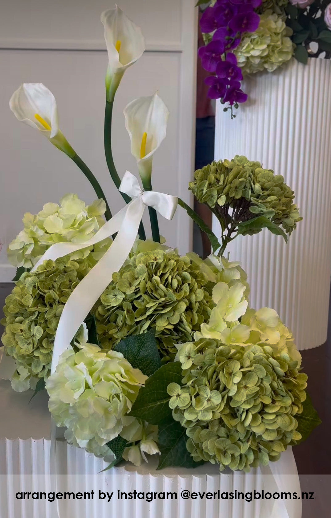 Artificial Real Touch Calla Lily White