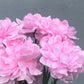 artificial carnation light pink group