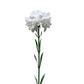 Clavel artificial blanco