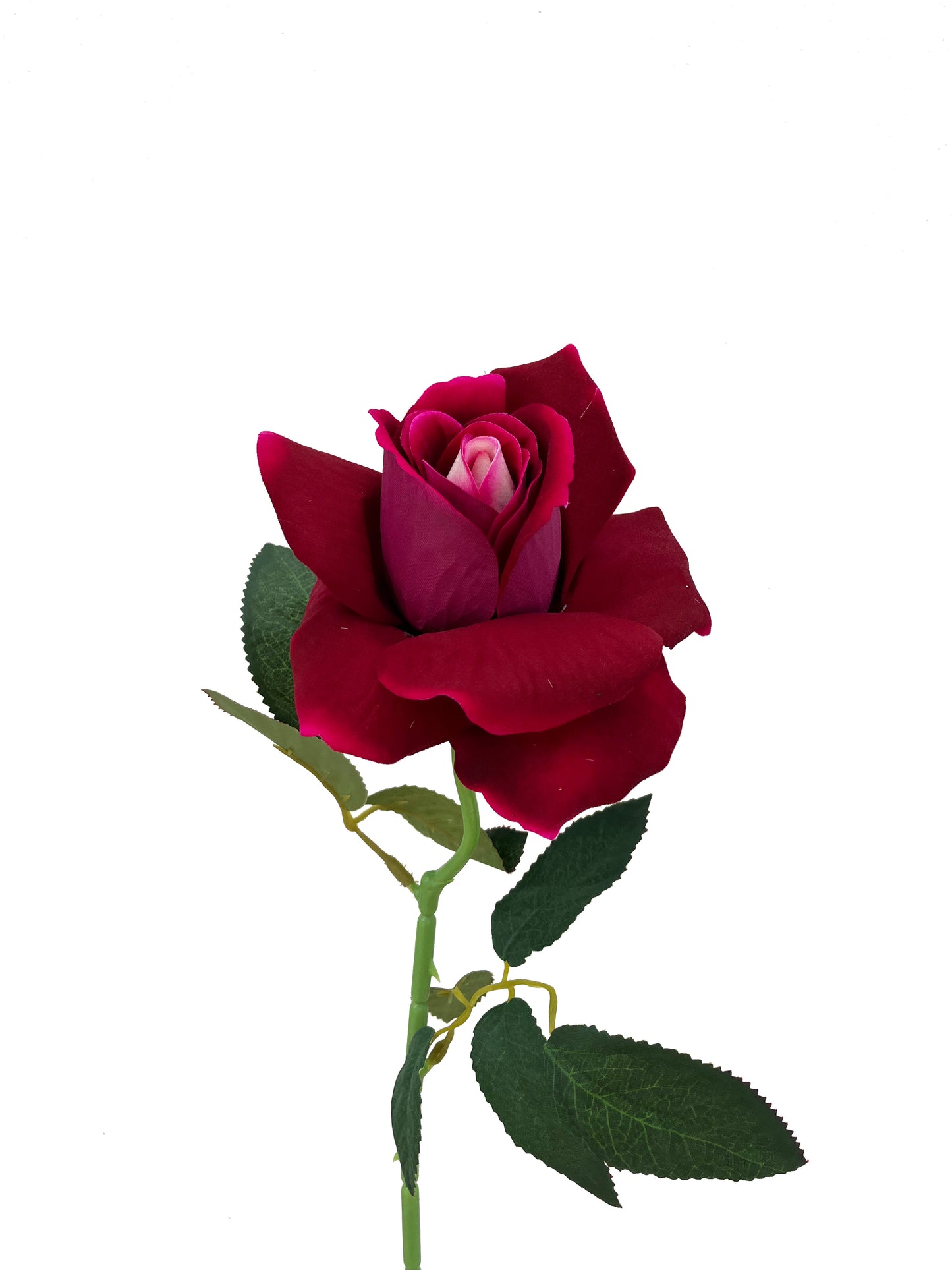 The Classic Artificial Rose Ruby