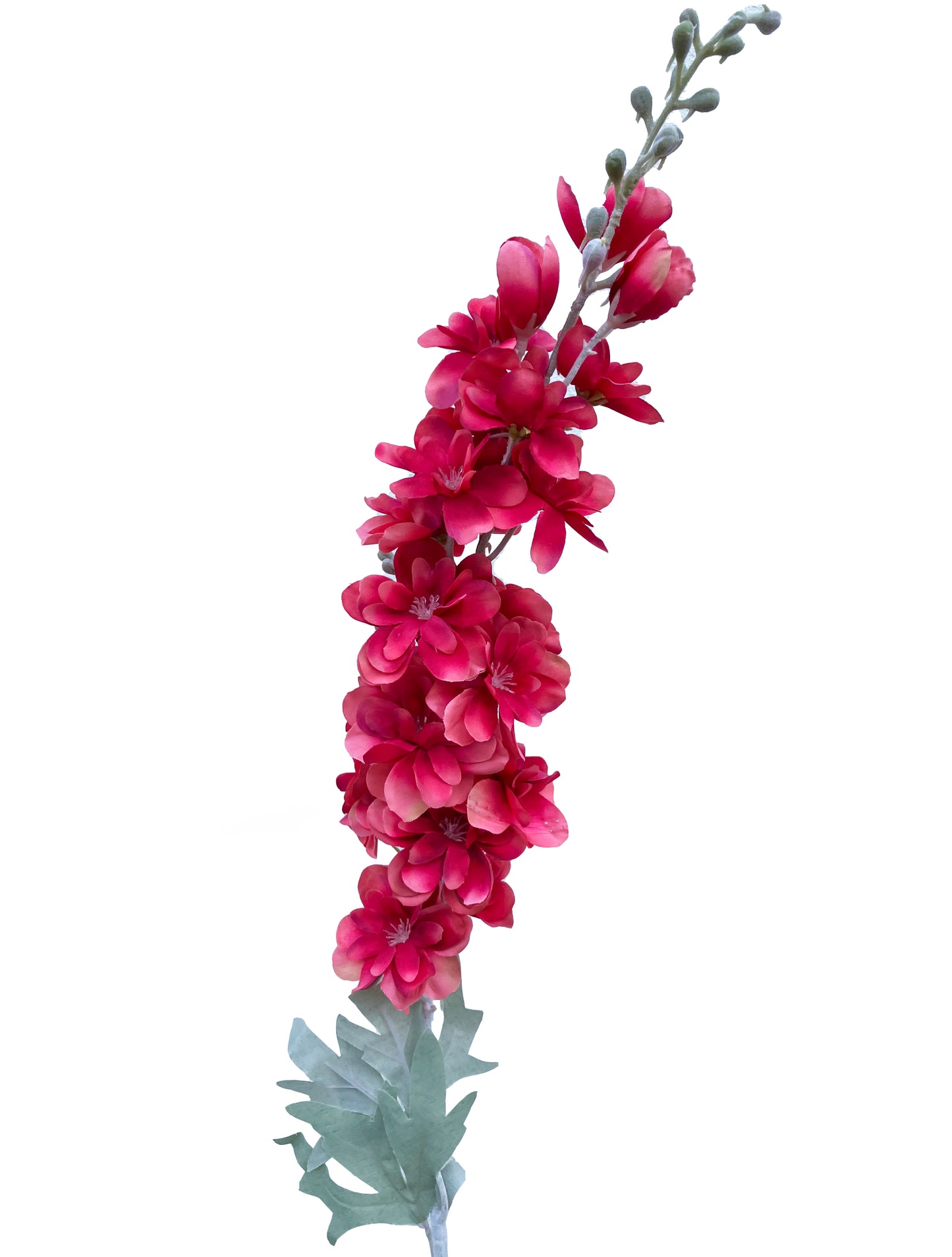 Artificial Delphinium Red Pink